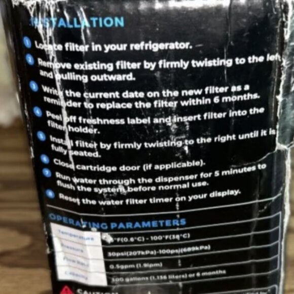 3 x GE MWF Water Filter K&J Premium Replacement NSF Certified Fast Ship - Picture 3 of 4